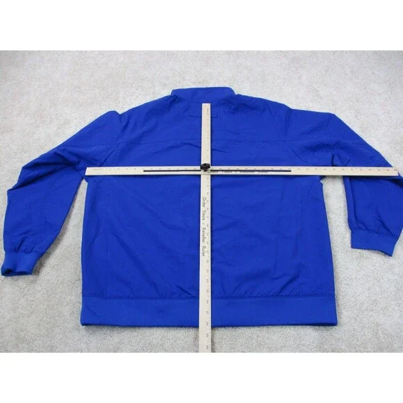 Duluth Jacket Mens Extra Large XL Blue Lightweight Nylon Full Zip - Picture 6 of 10